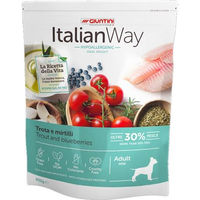 Giuntini Italian Way Ideal Weight Hypoallergenic Adult Mini Cane (Trota e Mirtilli) - secco