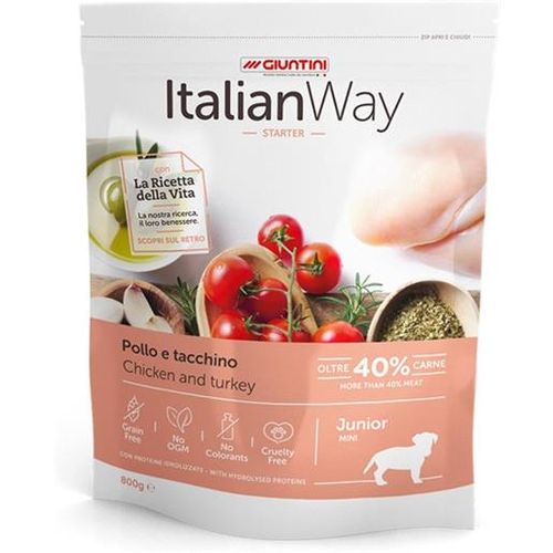 Giuntini Italian Way Starter Junior Mini (Pollo e Tacchino) - secco