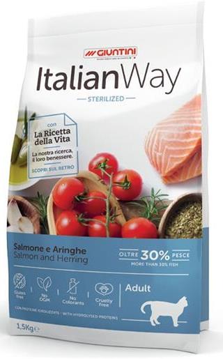 Giuntini Italian Way Sterilized (Salmone e Aringhe) - secco