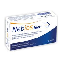 Golden Pharma Nebios Iper Soluzione Ipertonica Fialoidi