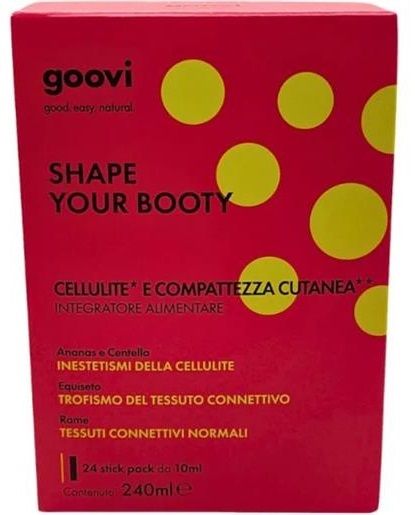 Goovi Shape Your Booty Cellulite e Compattezza Cutanea Stick