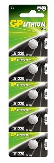 GP Batteries Lithium Cell CR1220