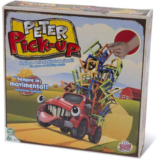 Jeu Pierre Peter Pick-Up - Jeu D'adresse Et D'empilage De Chaises, Pour Enfants Et Famille, Multicolore - 4