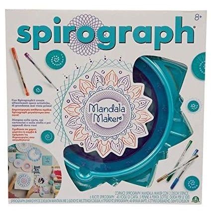 Grandi Giochi - Spirograph Mandala Maker, set voor het maken van mandala's, CLG09000