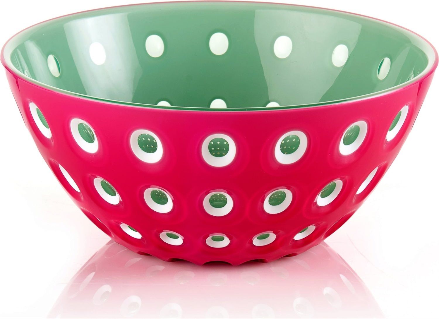 Heidrun Ciotola In Plastica 28 Cm, Insalatiera Bianca, Scodella Da Cucina, Resistente E Sostenibile - 4
