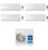 Haier Flexis Plus quadri split