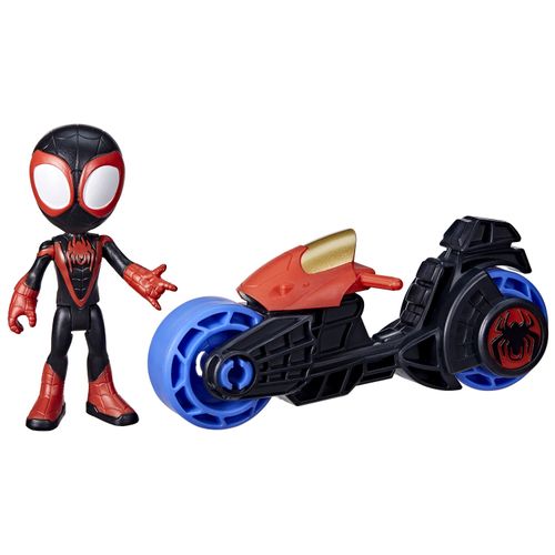 Hasbro Avengers Spidey Amazing Friends Moto con Personaggio