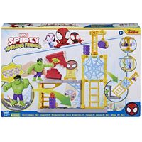 Hasbro Avengers Spidey Amazing Friends Playset Hulk Spaccatutto