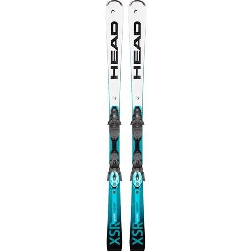 Head Sci Worldcup Rebels E.XSR Con Attacchi PR 10 - Sci Da Competizione, Colore Bianco/Blu, Lunghezza 170 Cm