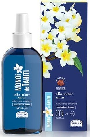 Helan Monoi de Tahiti Olio Solare Spray SPF6