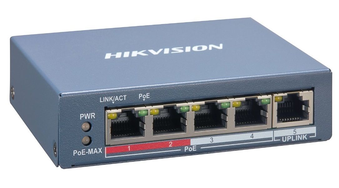 Switch Di Rete Hikvision DS-3E0310HP-E - 10 Porte PoE, Non Gestito, Per Sistemi Di Sicurezza - Foto 8