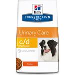 Hill's Prescription Diet c/d Urinary Care Cane (Pollo) - secco
