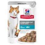 Hill's Science Plan Sterilised Young Adult Gatto (Trota) - umido