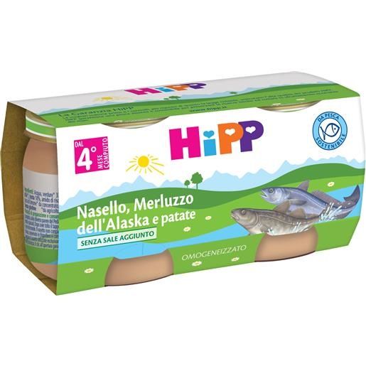 HIPP OMOGENEIZZATO SALMONE CON VERDURE 2X80 G