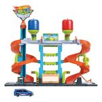 Hot Wheels City Mega Torre Autolavaggio