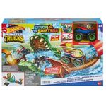 Hot Wheels Monster Trucks Color Shifters Attacco del Coccodrillo