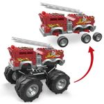 Hot Wheels Monster Trucks Costruzioni Camion dei Pompieri