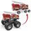 Hot Wheels Monster Trucks Costruzioni Camion dei Pompieri