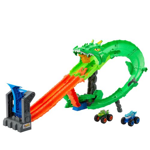 Hot Wheels Monster Trucks Demolizione del Drago