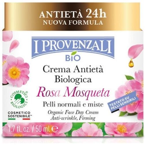 I Provenzali Crema Antietà Biologica Rosa Mosqueta