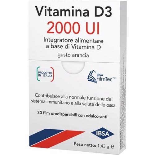 Vitamina D3 2000Ui Orosolubile SELLA 60 Compresse - Foto 6