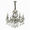 Ideal Lux Gioconda SP8 lampada a sospensione