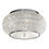 Ideal Lux Pasha' plafoniera cristallo
