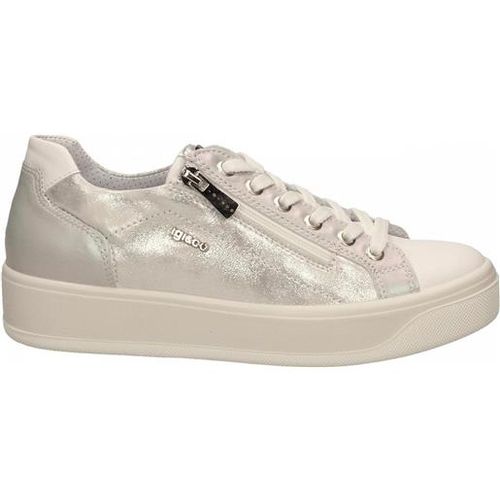 Sneakers Con Zeppa Donna IGI&Co 7655100 - Scarpe Con Lacci E Fondo Antiscivolo, Comode E Alla Moda