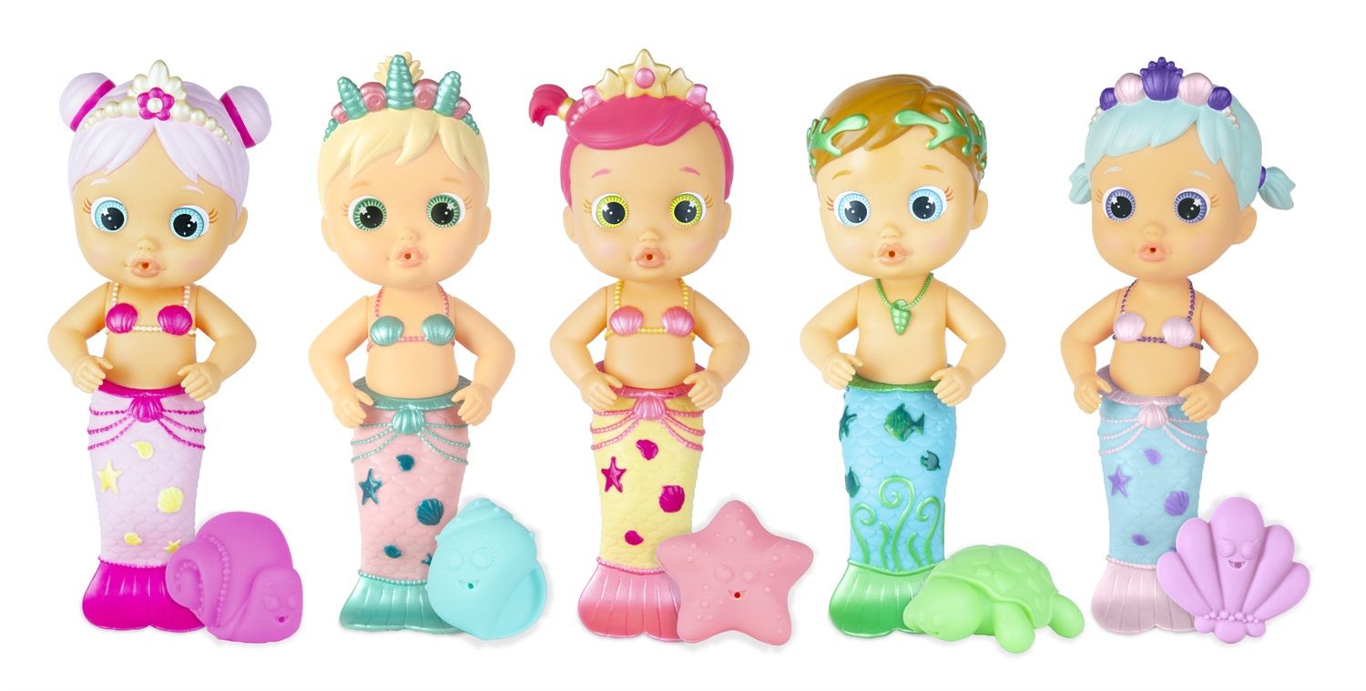 bambola sirena sirenetta Bloopies Lovely gioco per bambina 3 anni imc toys 