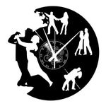 Instant Karma Clocks Orologio da parete Coppia Ballo Ballerini