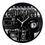 Instant Karma Clocks Orologio Da Parete Fotografia Macchina Studio