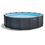 Intex Piscina Graphite Grey Panel rotonda