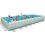 Intex Piscina Ultra Metal Frame rettangolare