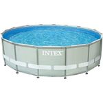 Intex Piscina Ultra Metal Frame rotonda