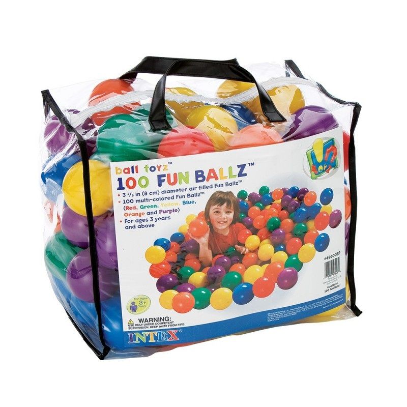 100 Palline Colorate in Plastica  Gioco per Bambini per Piscina