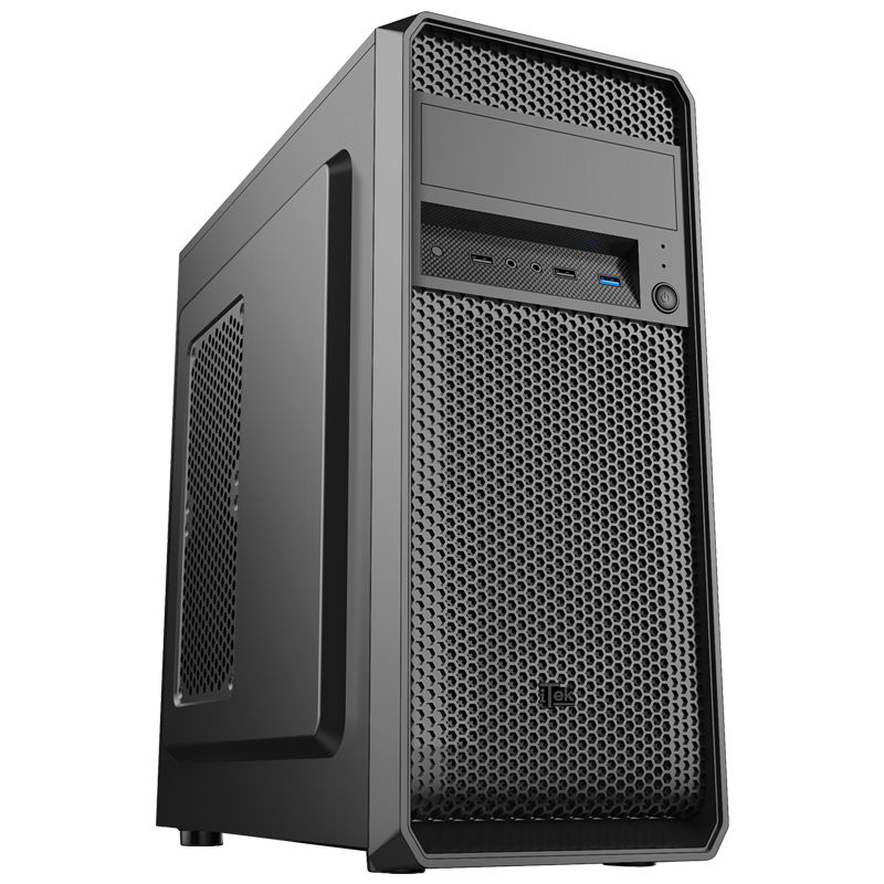 Itek Case SMALLCOM-B - Mini Tower- mATX- 2xUSB3- 2XUSB2