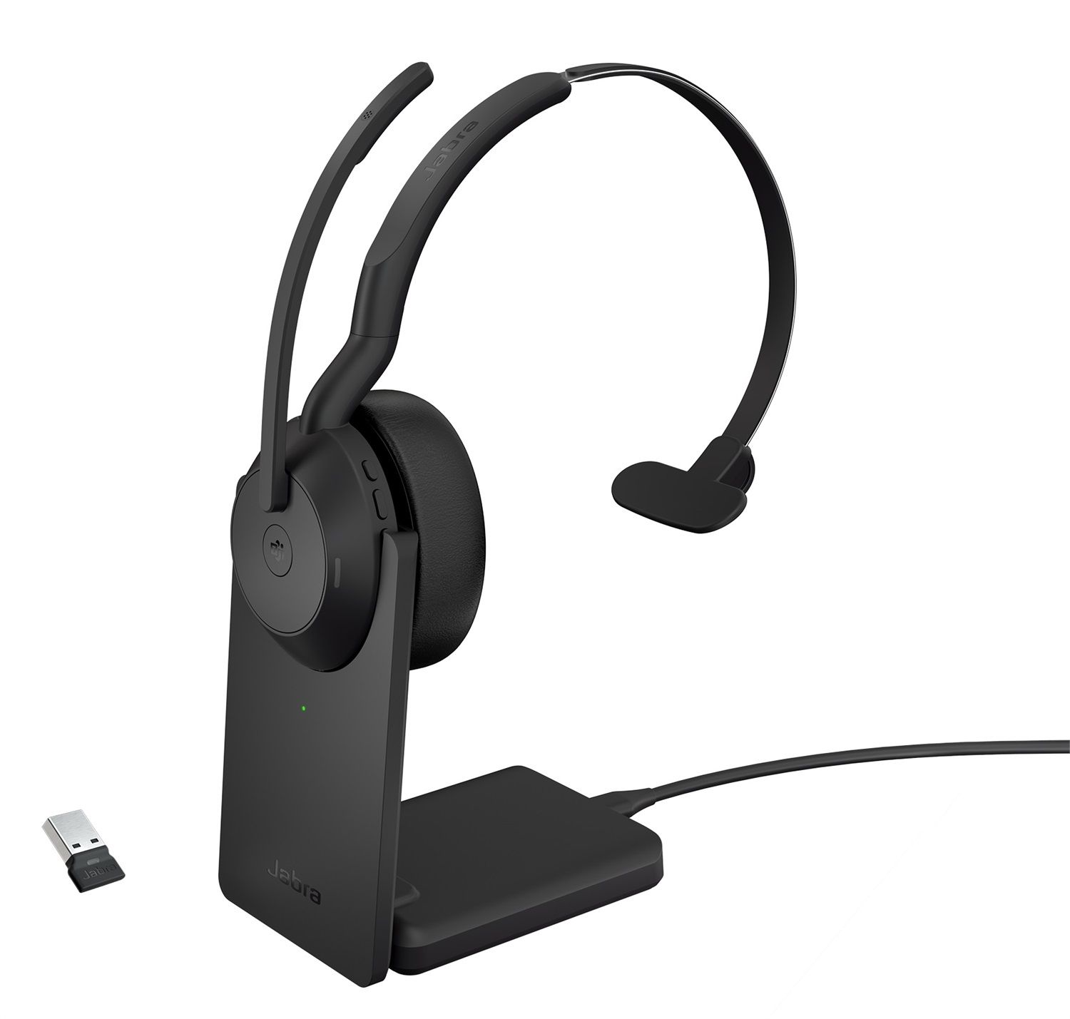 Jabra Evolve2 65 Cuffie Wireless Per PC | Cancellazione Rumori | Ottimizzate Per Microsoft Teams | Autonomia 37h - Foto 4