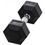 JK Fitness Manubrio Gommato Esagonale