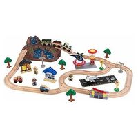 KidKraft Set Treno Giocattolo con Montagna