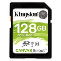 Kingston Canvas Select SD UHS I Class 10
