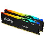 Kingston FURY Beast RGB DDR5 6000 MT/s CL30