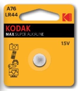 Kodak Max Super Alkaline A76 LR44