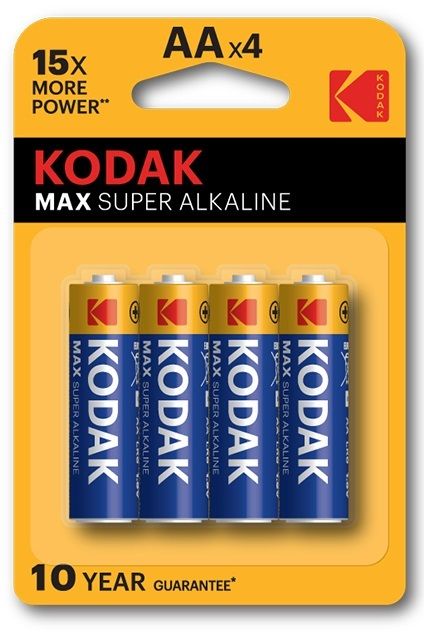 Kodak Max Super Alkaline AA Confronta Prezzi Trovaprezzi It