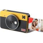 KODAK Mini 2 Retro 4PASS Stampante Fotografica Portatile (5.3x8.6cm) + 8  Fogli, Nero : : Informatica