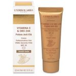 L'Erbolario Vitamina C & Oro 24K Crema Perfezionatrice Viso SPF15