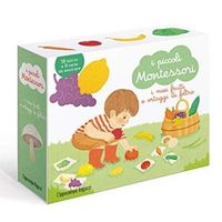L'Ippocampo Ragazzi I Piccoli Montessori - I Miei Frutti e Ortaggi di Feltro