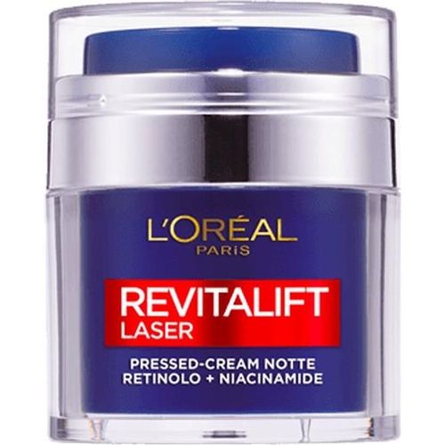 L'Oréal Revitalift Laser Pressed Crema Notte con Retinolo + Niacinamide