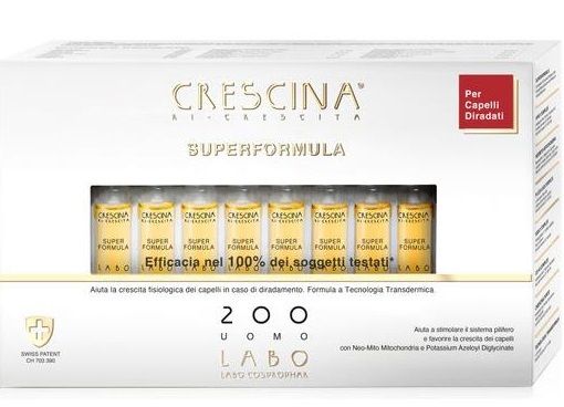 Labo Crescina Ricrescita Superformula 200 Uomo Fiale