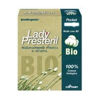 Lady Presteril Bio Assorbenti Notte Ali