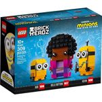 Lego BrickHeadz 40421 Minions: Belle Bottom, Kevin e Bob